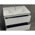 Wall Hung Vanity Rosa Series 900mm White Woodgrain